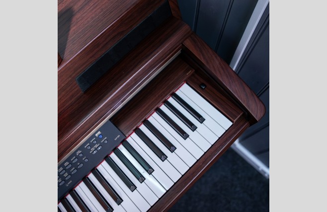 Used Yamaha CLP270 Satin Mahogany Digital Piano Complete Package (SN:GBRCMX01014) - Image 8